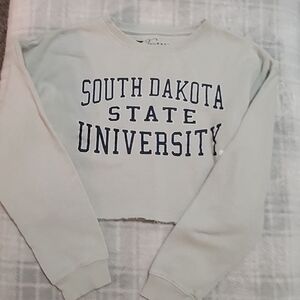South Dakota State University Graphic Cropped Sweatshirt